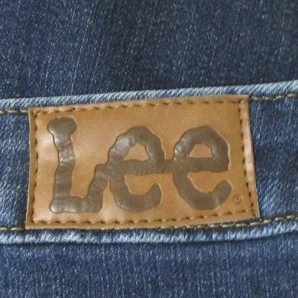 Lee Mid Rise Boot Cut Jeans Size 16S - Picture 8 of 8